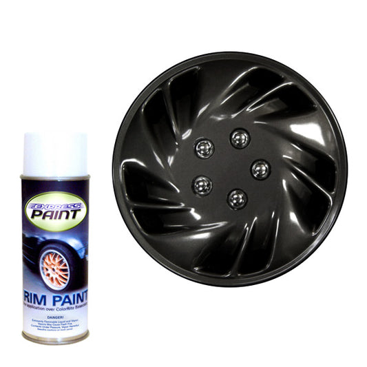 Rim Paint - Racing Black Satin (ExpressPaint Custom color)