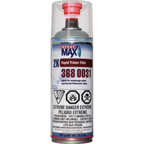 SprayMax 2K Rapid Primer Filler - Gray 3680031