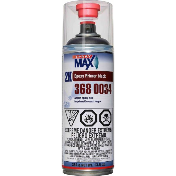 SprayMax 2K Epoxy Primer Black - 3680034