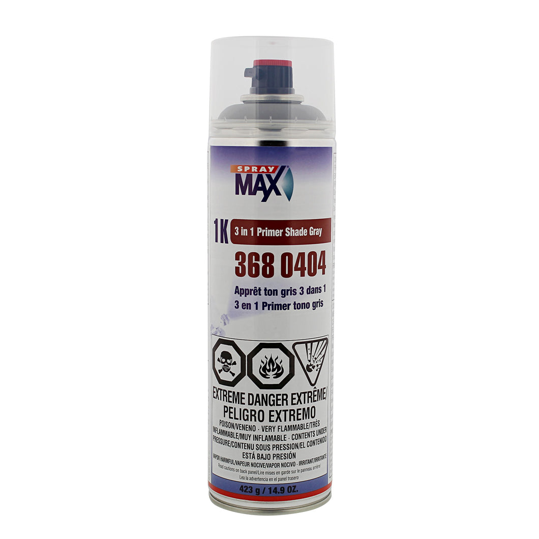 SprayMax 1K 3 in 1 Primer Shade Gray 368404